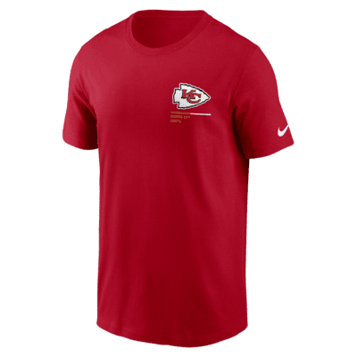 Kansas City Chiefs Nike Essential Team Incline T-Shirt - Mens