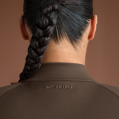 NikeSKIMS Matte Women's Mock-Neck Full-Zip Jacket