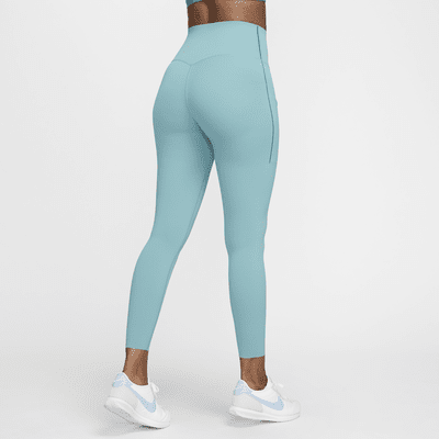 Leggings de 7/8 de tiro alto y sujeción media con bolsillos para mujer Nike Universa