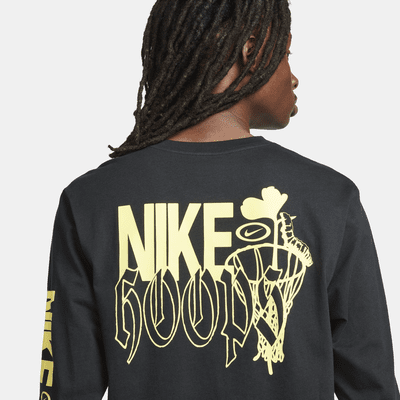 Nike Men's Long-Sleeve Fitness T-Shirt. Nike AU