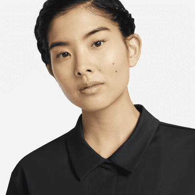 เสื้อโปโลแบบทอผู้หญิง Nike Sportswear Dri-FIT Tech Pack