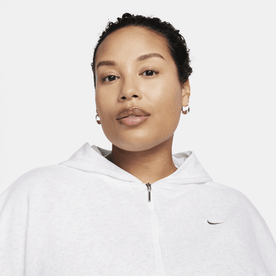 Nike Sportswear Chill Terry Women's Loose Full-Zip French Terry Hoodie (Plus Size)