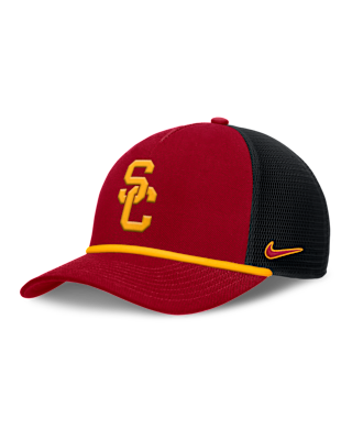 Мужские  USC Primetime Rise Nike College Trucker Adjustable Hat