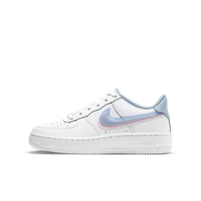 nike air force 1 white and light armory blue
