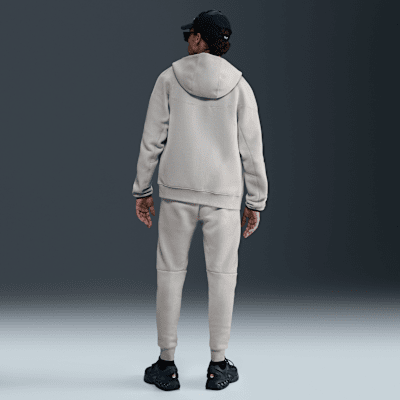 Tottenham Hotspur Tech Windrunner Nike Tam Boy Fermuarlı Fleece Erkek Kapüşonlu Futbol Üstü