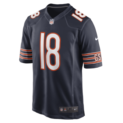 Jersey Nike de la NFL Game para hombre Caleb Williams Chicago Bears