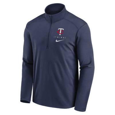 Minnesota Twins Franchise Logo Pacer Men's Nike Dri-FIT MLB 1/2-Zip Jacket