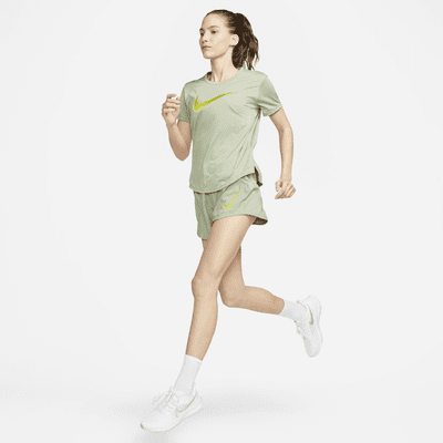 Nike Dri-FIT One kortermet løpeoverdel til dame