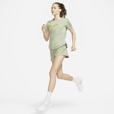 Top da running a manica corta Nike Dri-FIT One – Donna