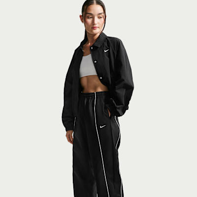 나이키 스포츠웨어 여성 오버사이즈 미드라이즈 트랙 팬츠