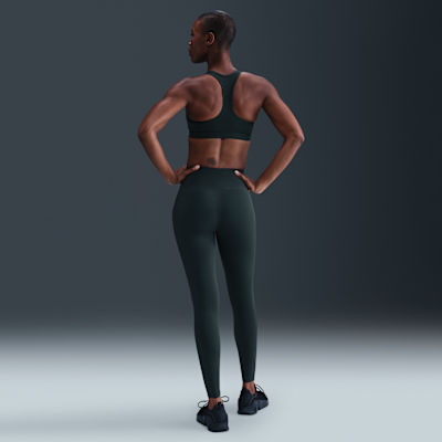 Nike One Seamless Front Leggings de talle alto y longitud completa - Mujer