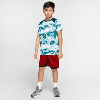 Shorts de entrenamiento para niño talla grande Nike Trophy