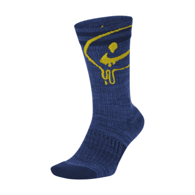blue nike crew socks