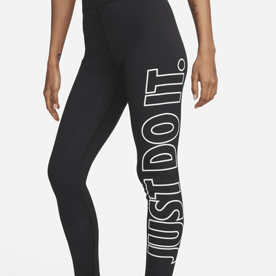 Leggings de tiro alto con gráficos para mujer Nike Sportswear Classics