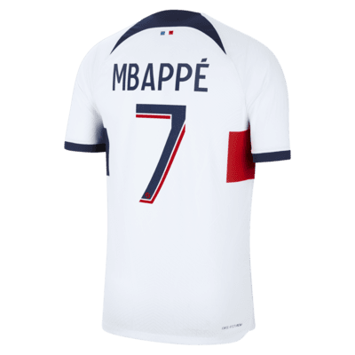 Kylian Mbappe Paris Saint-Germain Nike 2023/24 Away Match Authentic Player  Jersey - White