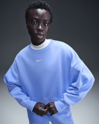 Женский свитшот Nike Sportswear Phoenix Fleece Over-Oversized Crew-Neck