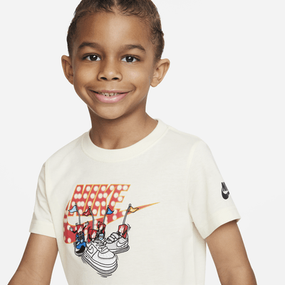 Nike Boxy Bumper Cars Tee Little Kids' T-Shirt