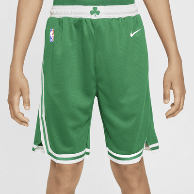 Boston Celtics 2023/24 Icon Edition Older Kids' (Boys') Nike NBA Swingman Shorts