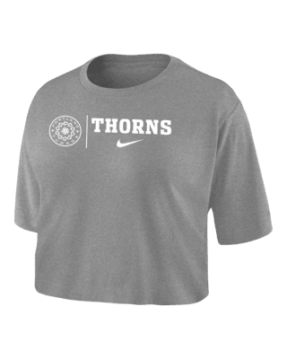 Женская футболка Portland Thorns Nike Dri-FIT Soccer Cropped