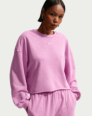 Женский свитшот Nike Sportswear Chill Terry Oversized French Terry Crew-Neck