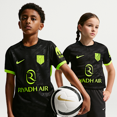 Atlético Madrid 2026/27 Stadium Away Big Kids' Nike Dri-FIT Soccer Replica Jersey from Nike - $85
