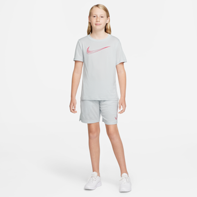 Prenda superior de manga corta para niño talla grande Nike Dri-FIT