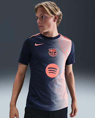 Мужские  FC Barcelona Academy Pro Third Nike Dri-FIT Soccer Pre-Match Top