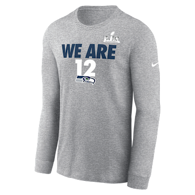 Seattle Seahawks 2026 NFC Champions Fast As Fast Gets Men's Nike NFL Long-Sleeve T-Shirt