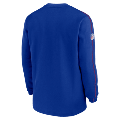 New York Giants Logo Coach Men’s Nike NFL Long-Sleeve Top