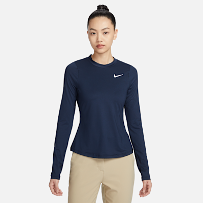 nike dri fit uv victory women's full zip golf top