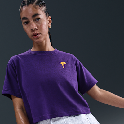 Playera de básquetbol Dri-FIT cropped para mujer Kobe
