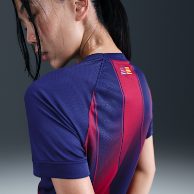 Fotbollströja FC Barcelona 2025/26 Stadium (hemmaställ) Nike Dri-FIT Replica för kvinnor