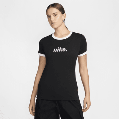 Playera para mujer Nike Sportswear Ringer