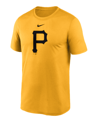 Pittsburgh Pirates Nike Wordmark Tri-Blend Raglan 3/4-Sleeve T-Shirt -  Gold/Black