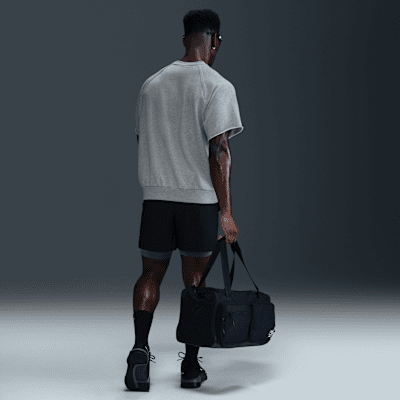 Camisola de fitness de manga curta em lã cardada Dri-FIT Nike Heritage para homem