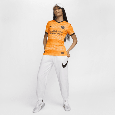 Jersey Nike Dri-FIT de la NWSL tipo réplica para mujer Houston Dash 2024 Stadium Primary