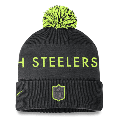 Gorro con dobladillo Nike de la NFL para hombre Pittsburgh Steelers ...