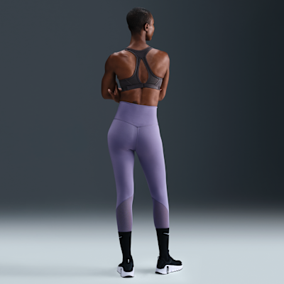 Brassière de sport réglable non rembourrée Nike Swoosh High Support pour femme
