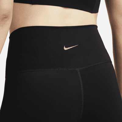 Shorts de 18 cm de tiro alto para mujer Nike Yoga