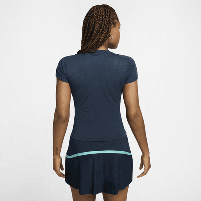 Playera de tenis de manga corta Dri-FIT para mujer NikeCourt Advantage