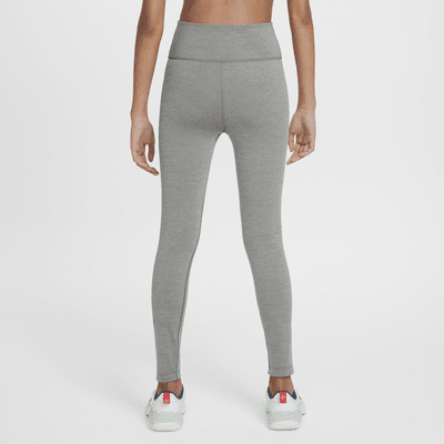 Nike One Big Kids’ (Girls') Dri-FIT High-Waisted Leggings