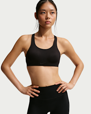 nike plaid sports bra