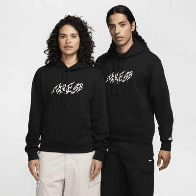 Felpa pullover da skateboard con cappuccio in fleece Nike SB