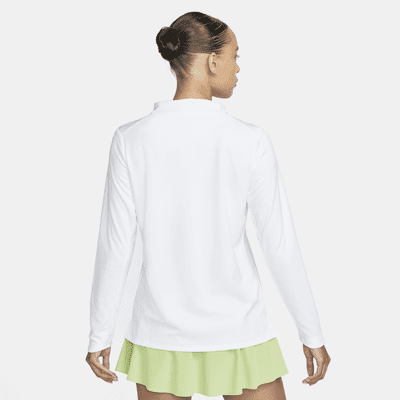 Camiseta de golf de cuello alto para mujer Nike Dri-FIT UV Advantage