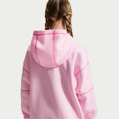 Nike Sportswear Club Fleece Big Kids' (Girls') Oversized Pullover Hoodie