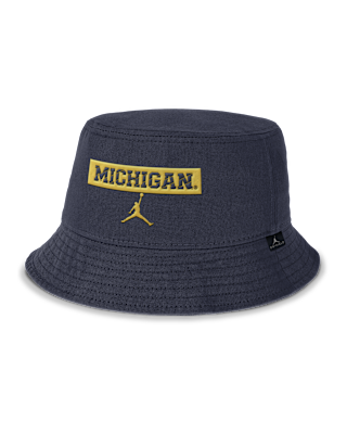 Мужские  Michigan Apex Jordan Brand College Bucket Hat
