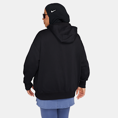 Sudadera con gorro con cierre completo de tejido Fleece oversized para mujer Nike Sportswear Phoenix