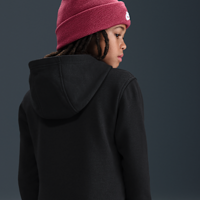 Sudadera con gorro para niños talla grande Nike Sportswear Club Fleece