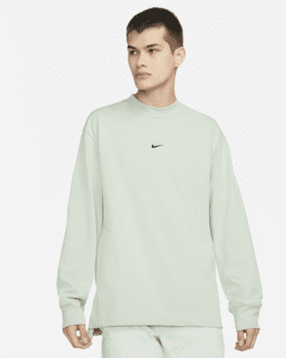 nike sportswear mock neck short sleeve top