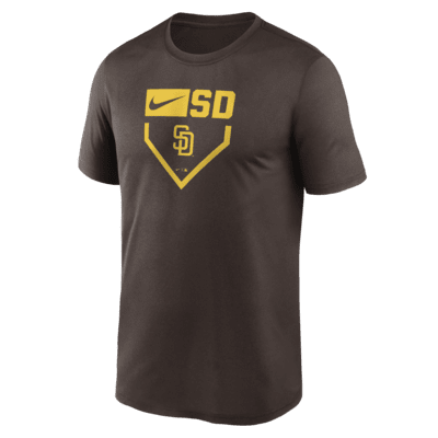 San Diego Padres Home Plate Icon Legend Men's Nike Dri-FIT MLB T-Shirt